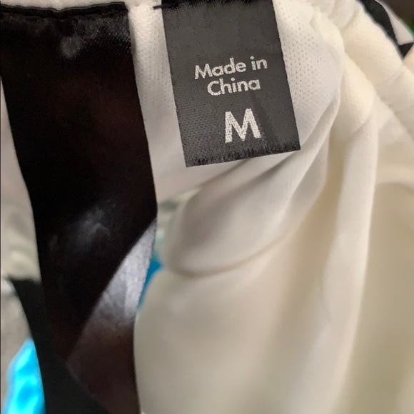 High-Low Dress, Chevron Print, juniors size M - Picture 6 of 6